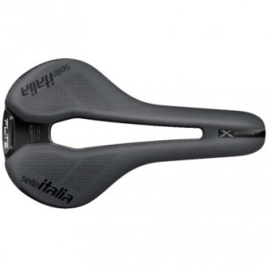 SELLE ITALIA Sella FLITE BOOST X-CROSS SUPERFLOW TITANIO S3 204gr Nero