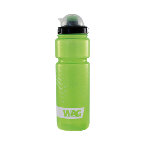 WAG BORRACCIA SPORT 750 ML CON CAPSULA PROTETTIVA - VERDE TRASPARENTE