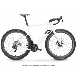 3T RACEMAX ITALIA FORCE D2 AXS 2X12 700C CARBONIO TG.56