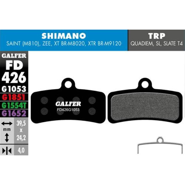 GALFER Bike Standard Brake Pad